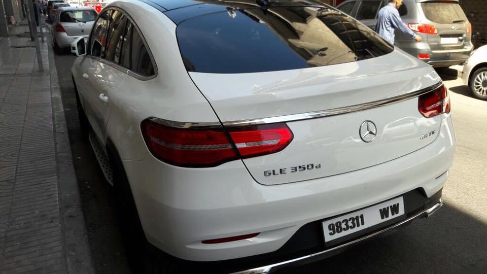 مرسيدس gle كوبيه موديل 2018